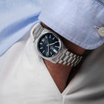 Carregue a imagem no visualizador da Galeria, Relógio TRASKA Commuter 36 Adriatic Blue 3205