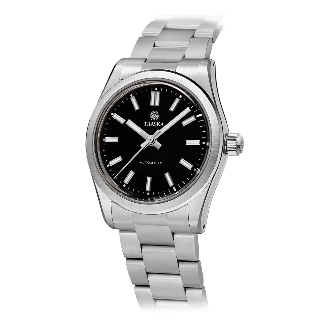 Relógio TRASKA Commuter 34 Carbon Black 7232