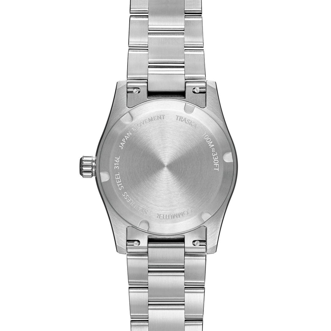 Relógio TRASKA Commuter 34 Carbon Black 7232