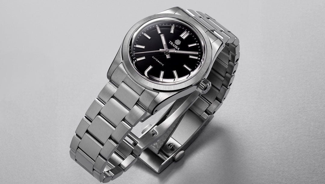 Relógio TRASKA Commuter 34 Carbon Black 7232