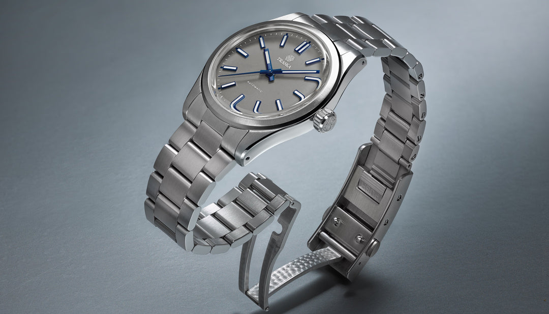 Relógio TRASKA Commuter 38 Highland Gray 8233