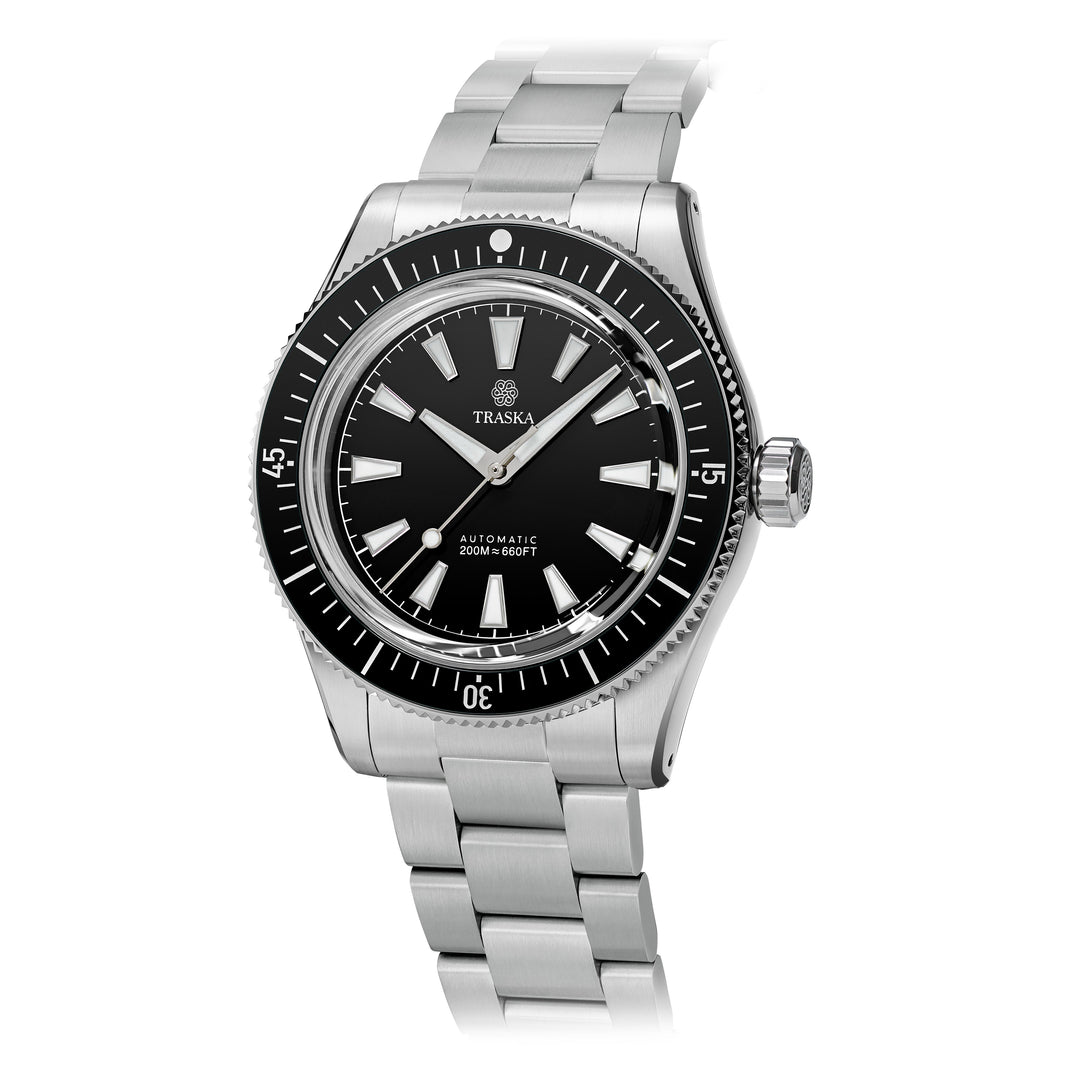 Relógio TRASKA Freediver Carbon Black