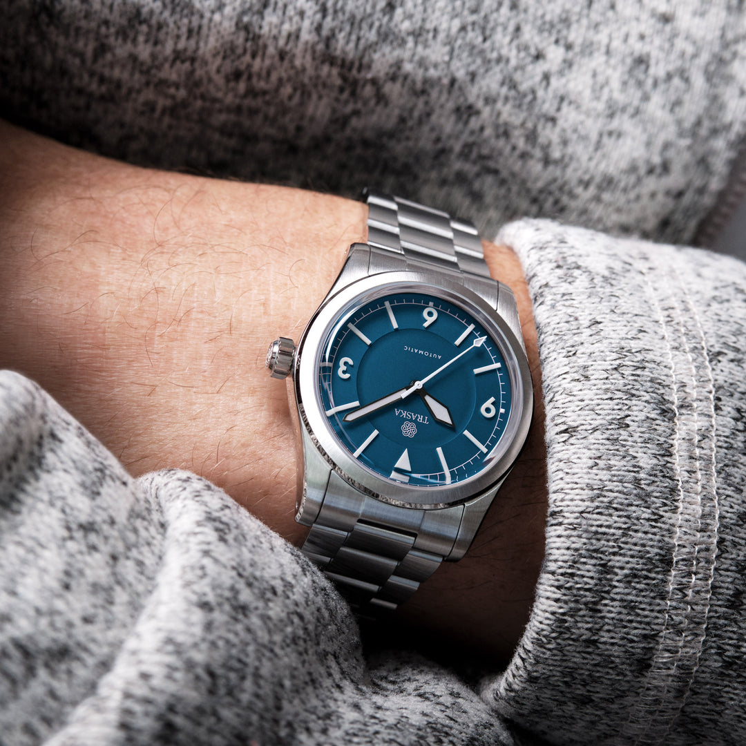 Relógio TRASKA Summiteer 38 Midnight Blue