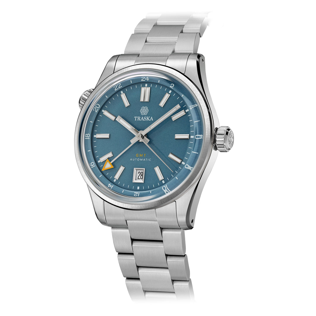 Relógio TRASKA Venturer GMT Steel Blue