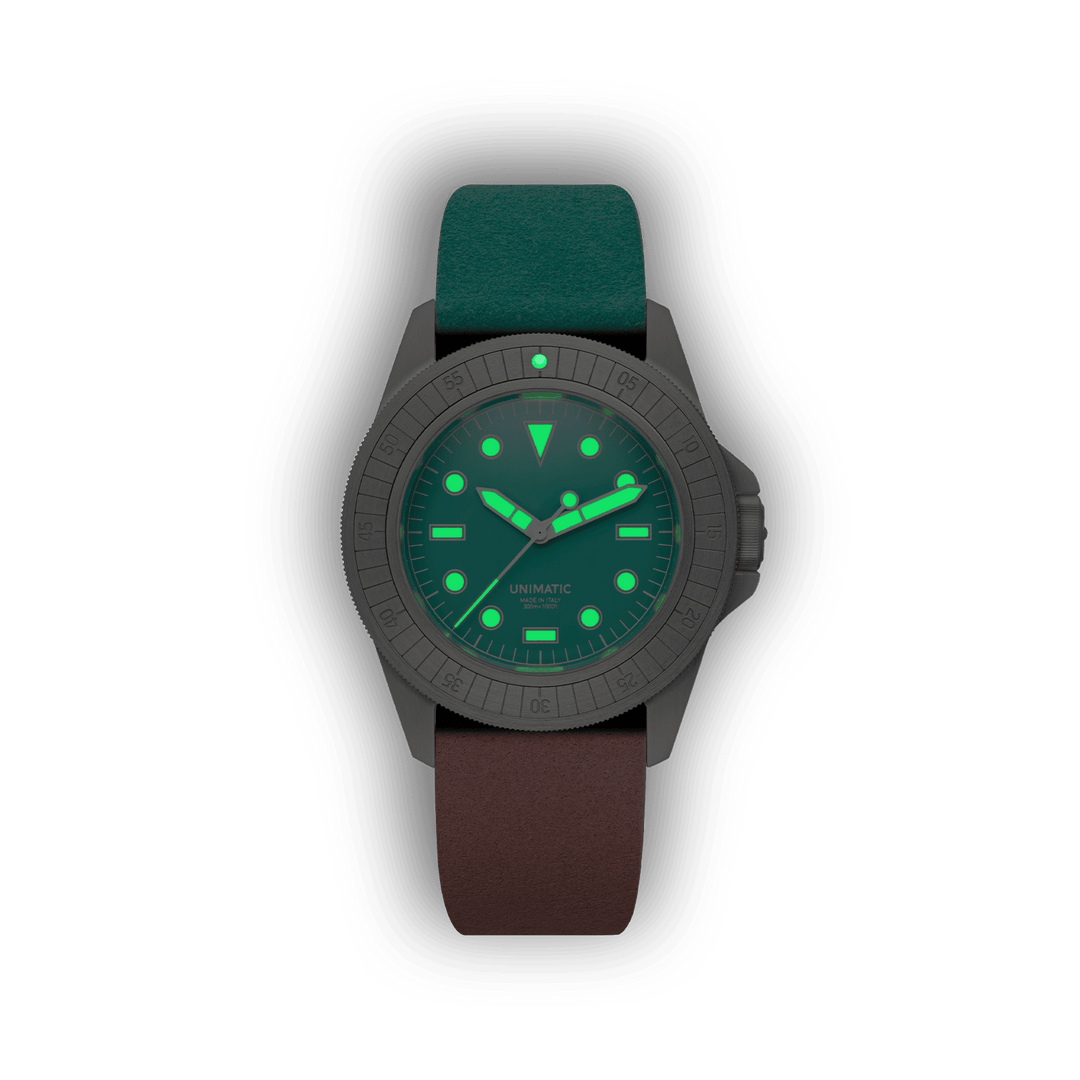 Relógio UNIMATIC Modello Uno U1-RIO Collab – Diver EDITION OF 300 UWK-U1-RIO