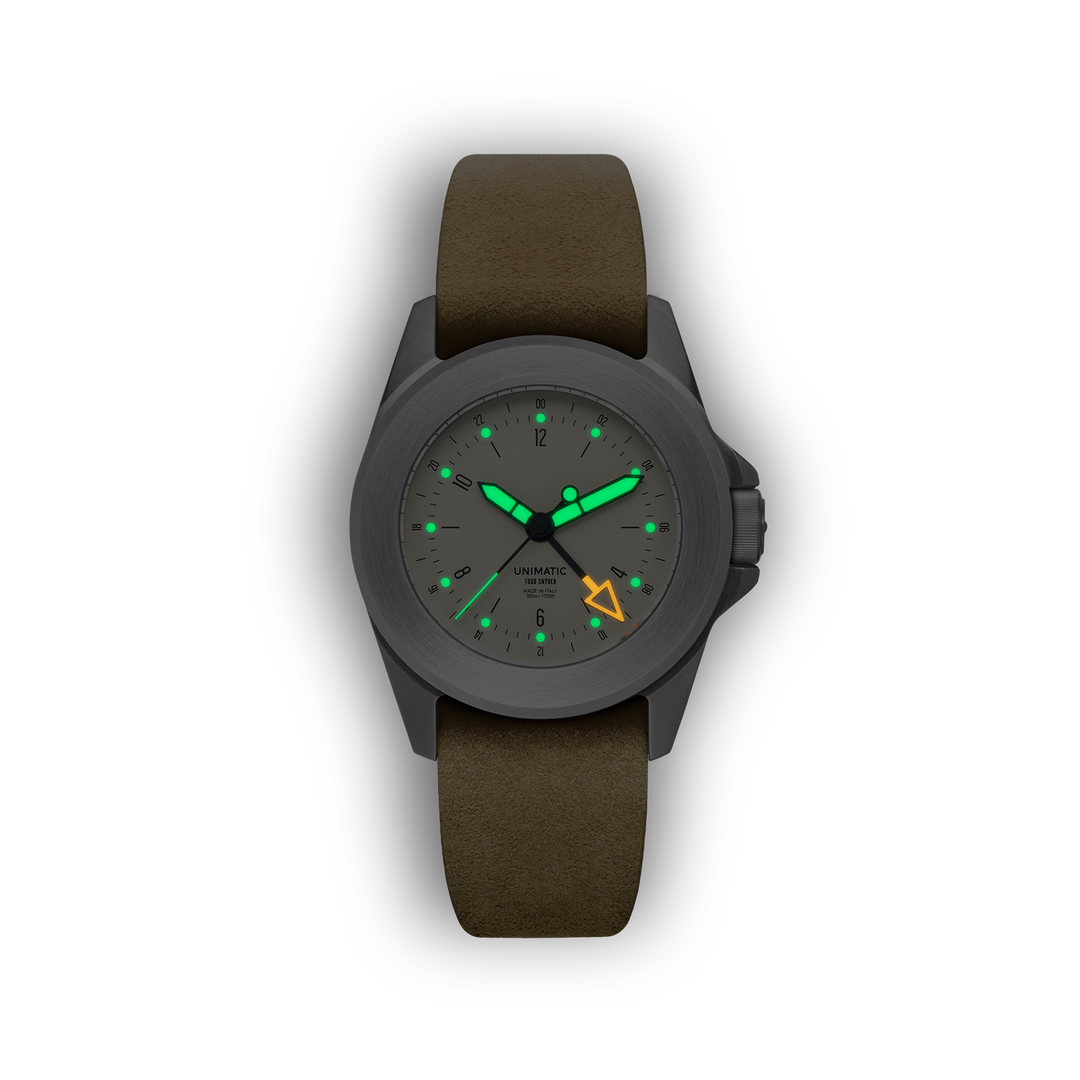 Relógio UNIMATIC Modello Quattro U4-TS24W Collab – GMT EDITION OF 250 UWK-U4-TS24W