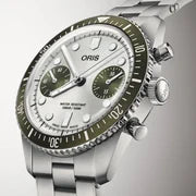 Relógio Oris 01 771 7791 4051-07 8 20 18 Divers Sixty‑Five Chronograph 40.00 mm