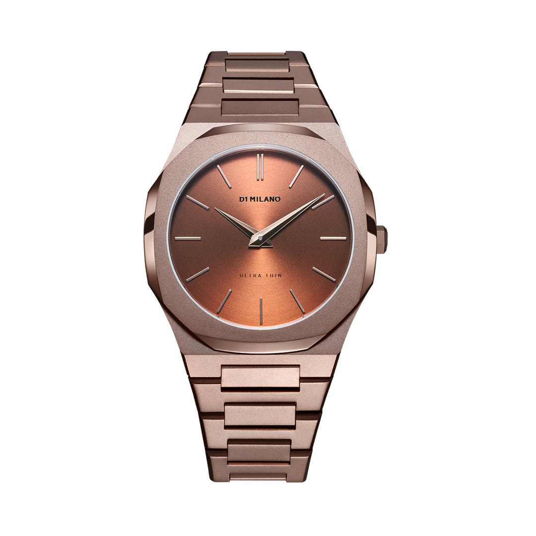 Relógio Unissex D1 Milano CHOCOLATE ULTRA THIN - Quartzo 40mm