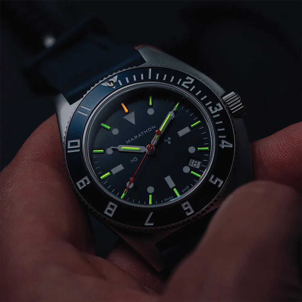 Relógio Marathon SSNAV-D Limited Edition "Blue Yonder" 41mm Quartzo
