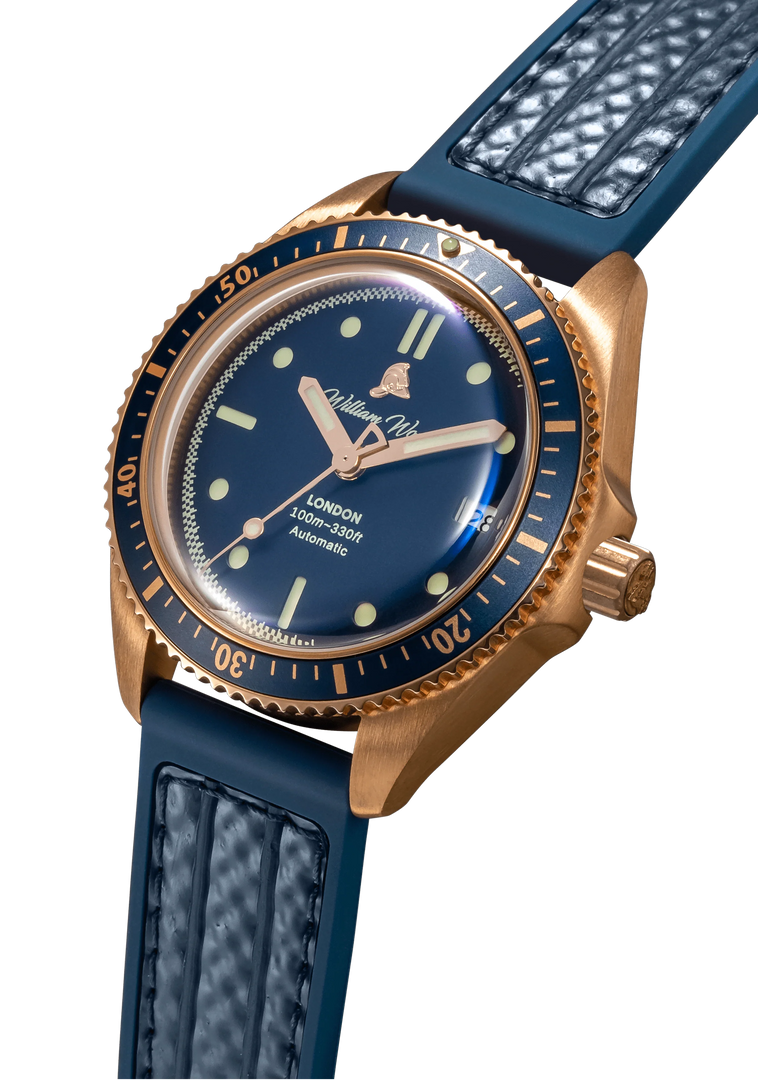 Relógio William Wood Bronze Sapphire