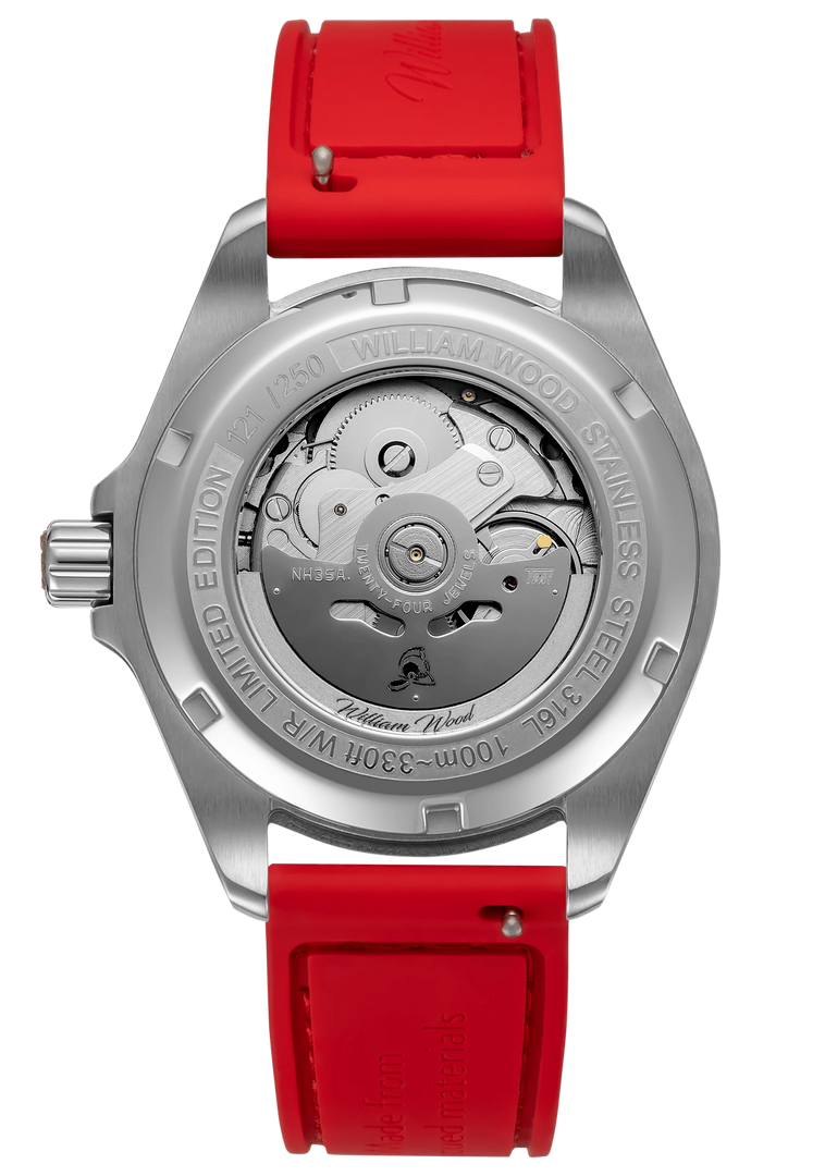 Relógio William Wood The Red Watch