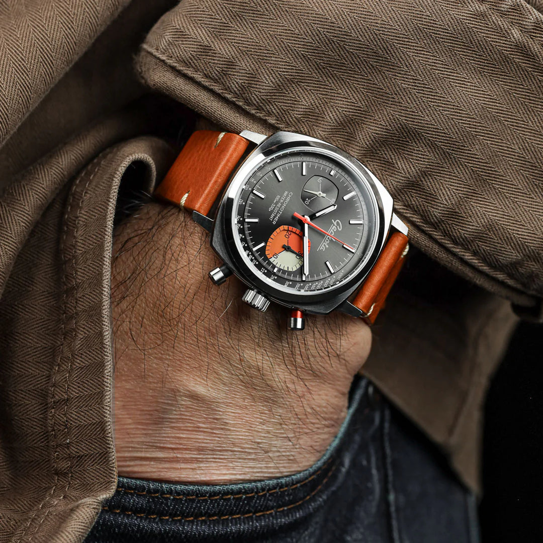 Relógio Geckota Chronotimer Sports Edition Slate Grey