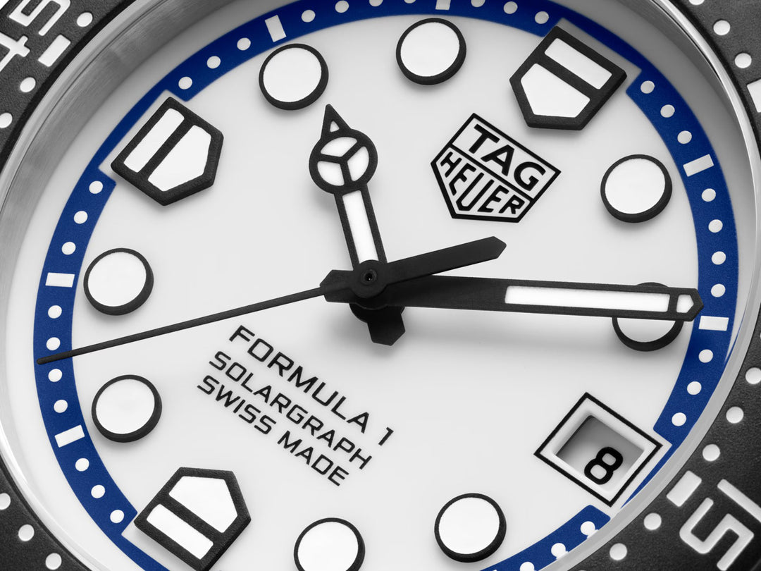 Relógio TAG Heuer WBY1162.FT8105 LIMITED EDITION Formula 1 Solargraph Quartzo 38mm TH-Polylight