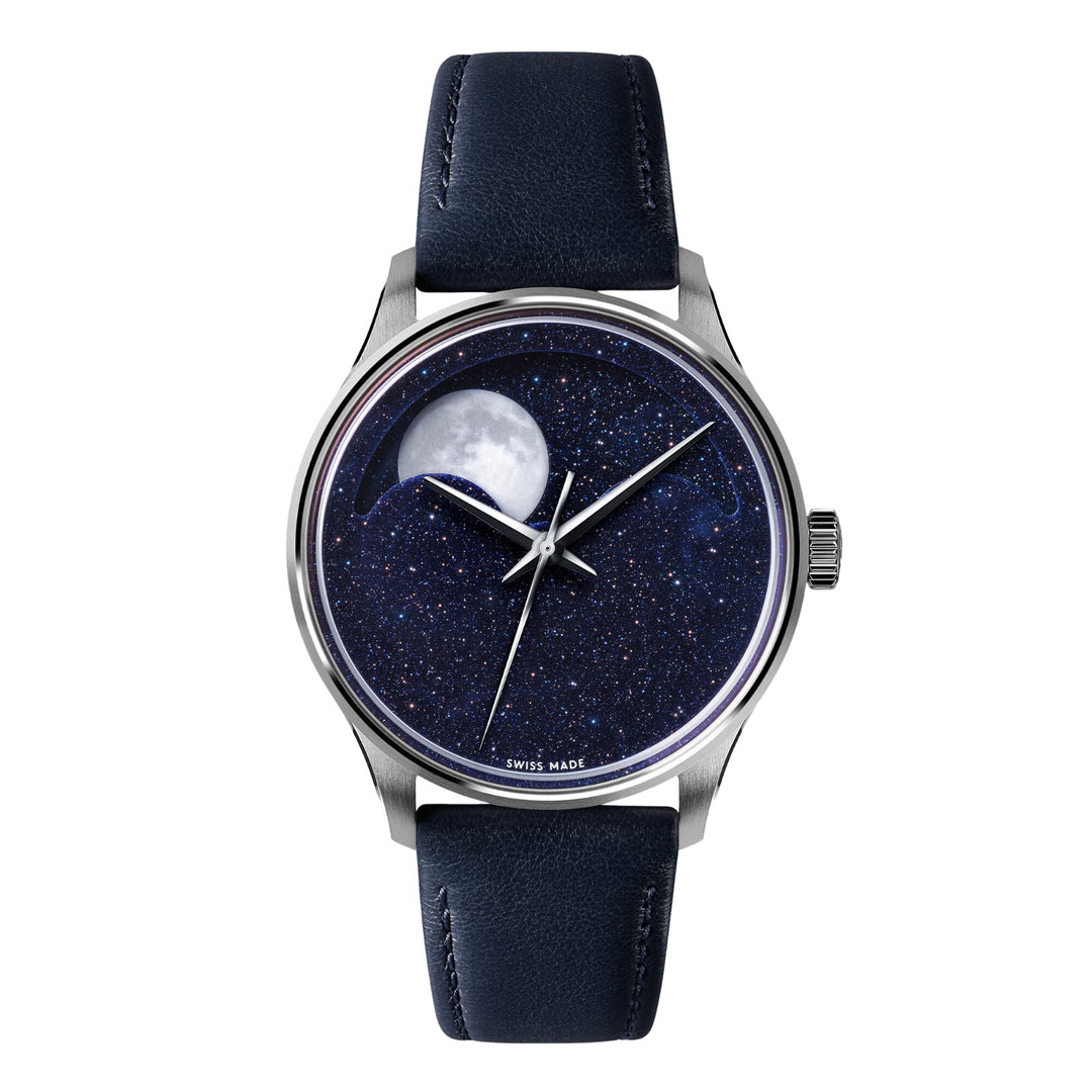 Relógio Christopher Ward C01-40AMP2-S00B0-MB1 C1 Moonphase 40 40.5mm