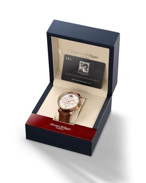 Relógio Swan & Edgar Complication White