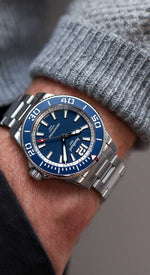 Carregue a imagem no visualizador da Galeria, Relógio Hanhart AQUASPHERE FreeFall Blue, 42mm 772.270-6428