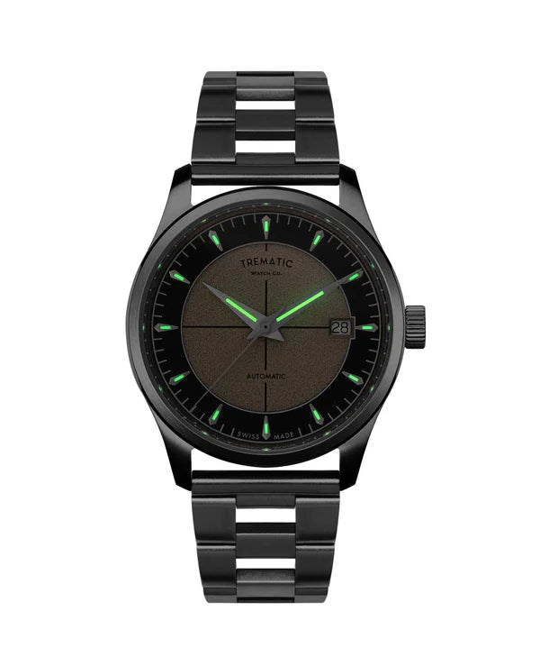 Relógio Trematic ZY6 tortora 38mm bracelet by Forstner Automático