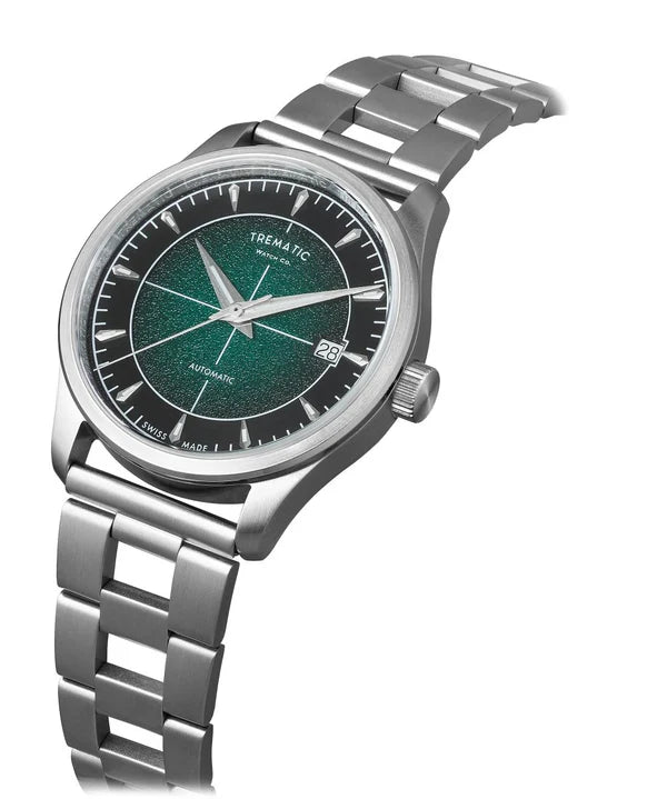 Relógio Trematic ZY6 sacramento 38 mm bracelet by Forstner Automático