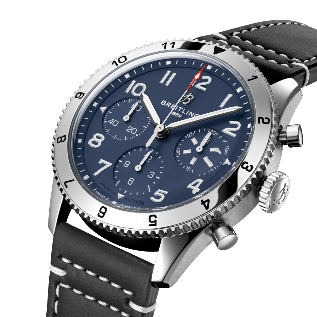 Relógio Breitling A233801A1C1X1  Classic AVI Chronograph 42 Tribute to Vought F4U Corsair