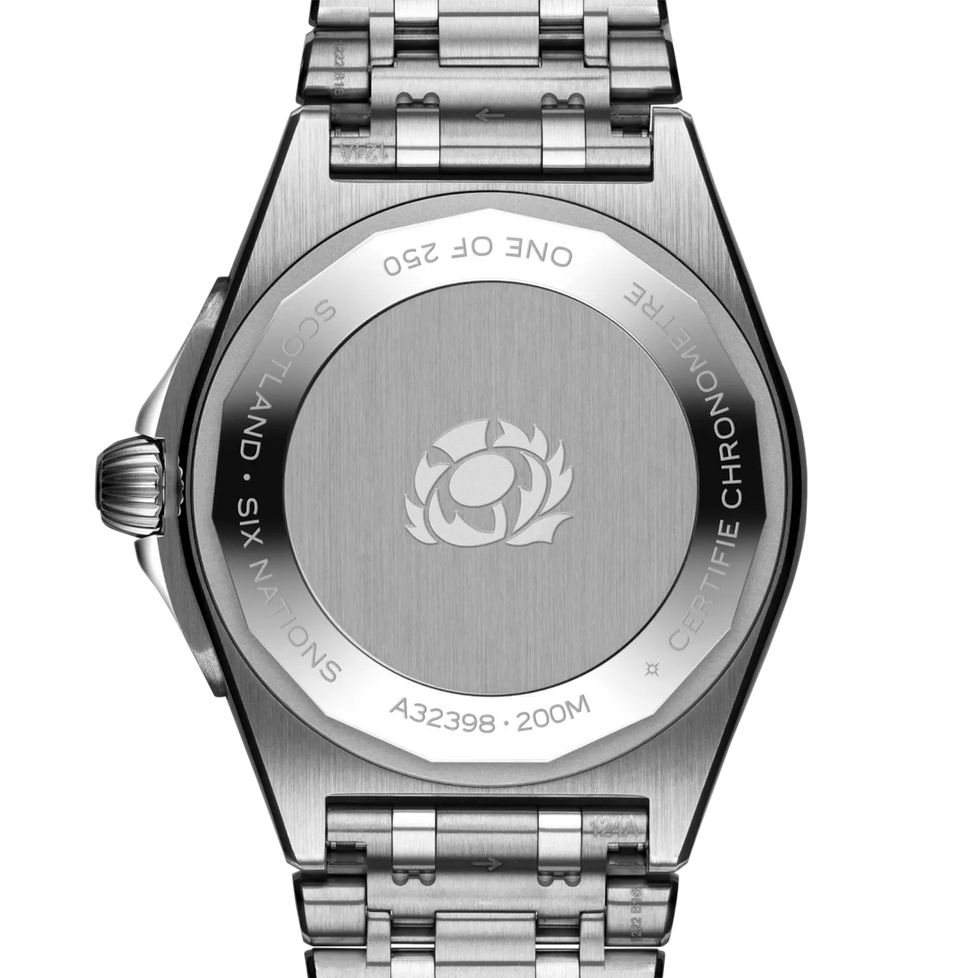 Relógio Breitling A323986B1C1A1 Chronomat Automatic GMT 40 Six Nations Scotland