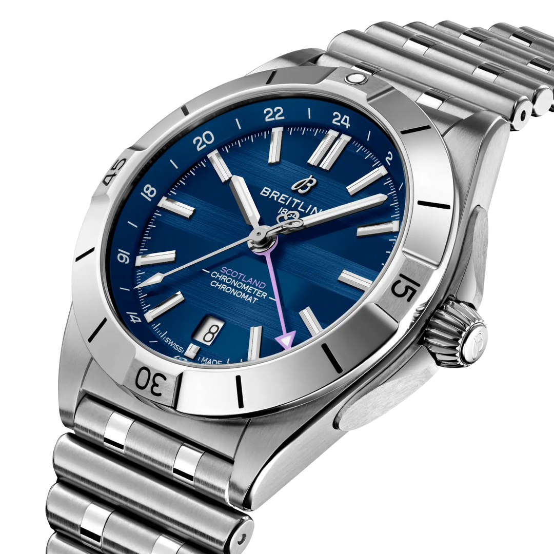 Relógio Breitling A323986B1C1A1 Chronomat Automatic GMT 40 Six Nations Scotland