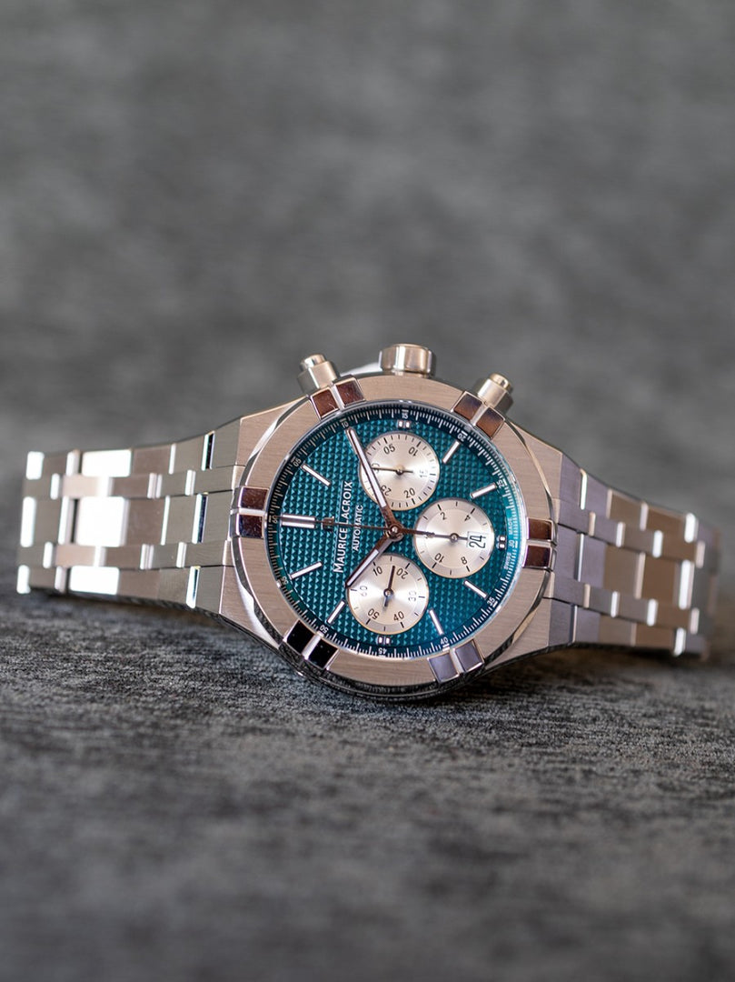 Relógio Maurice Lacroix AIKON AUTOMÁTICO CHRONOGRAPH AI6018-SS002-630-1