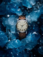 Carregue a imagem no visualizador da Galeria, Relógio Nivada Grenchen ANTARCTIC EGGSHELL BEIGE LUMINOVA  38mm 32080A23