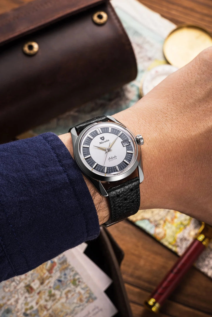 Relógio Nivada Grenchen ANTARCTIC GLACIER 35mm 35020M01