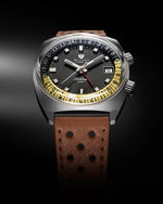 Carregue a imagem no visualizador da Galeria, Relógio Nivada Grenchen GMT ANTÁRTICO - PRETO 36 mm 32043A23