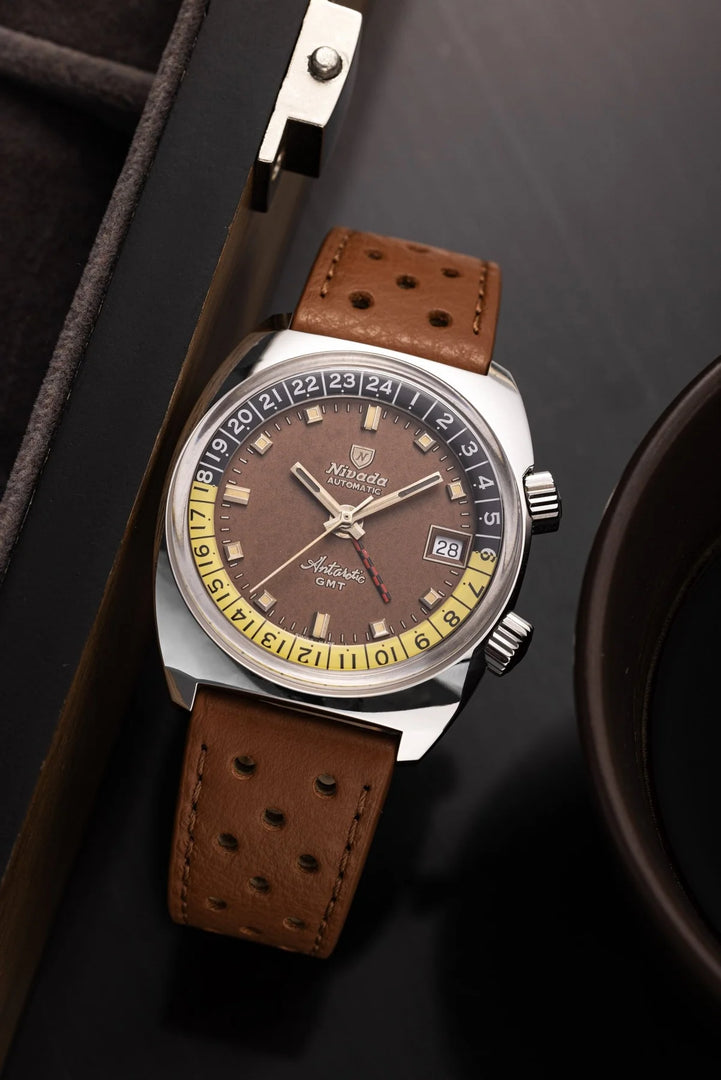 Relógio Nivada Grenchen ANTARCTIC GMT - TROPICAL 36mm 32061A23