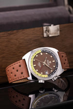 Carregue a imagem no visualizador da Galeria, Relógio Nivada Grenchen ANTARCTIC GMT - TROPICAL 36mm 32061A23