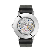 Relógio NOMOS Glashütte Metro 37mm - White Silver-Plated 1101