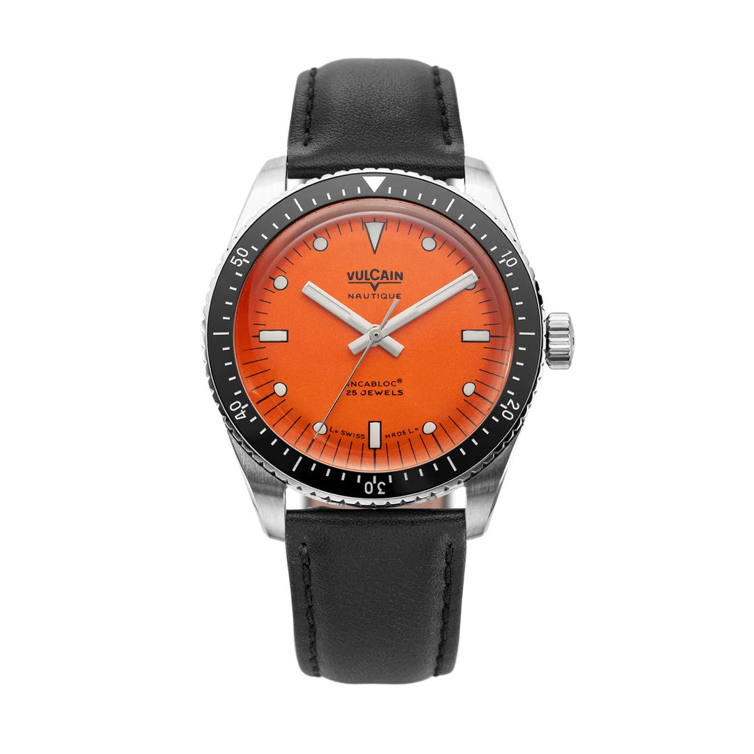 Relógio Vulcain 660170A67.BHM286 Skindiver Nautique - Orange