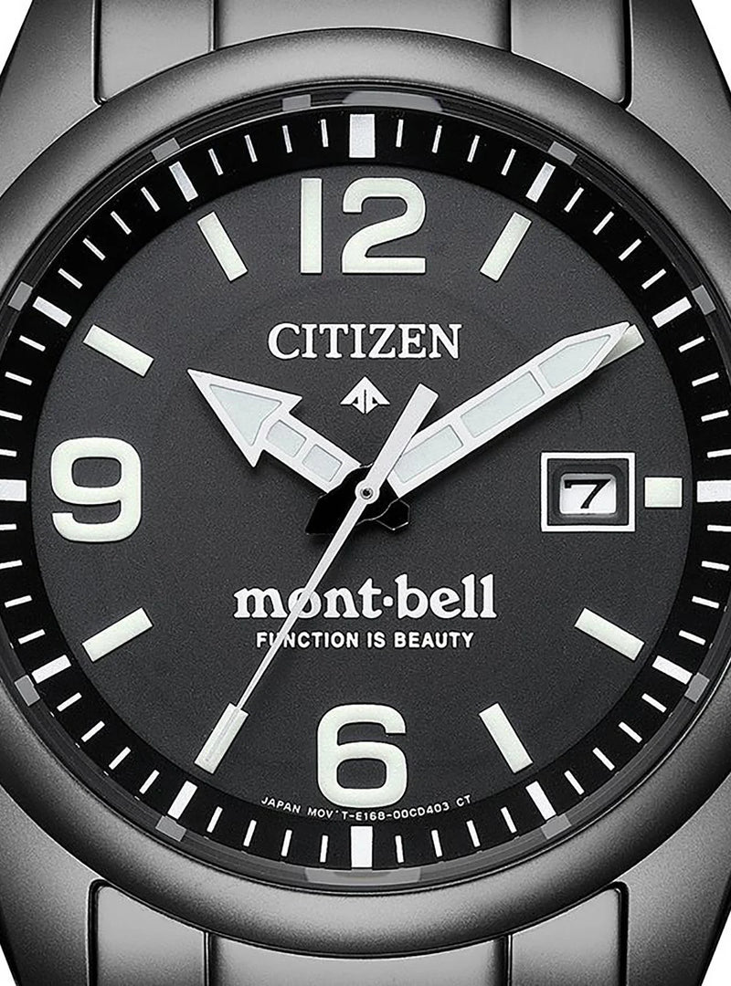 Relógio Citizen BN0245-58E Promaster Land Mont-bell Collaboration Limited Edition Titânio