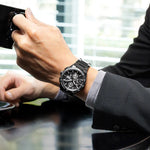 Carregue a imagem no visualizador da Galeria, Relógio Seiko Astron Solar GPS Dual-Time Chronograph SSH155
