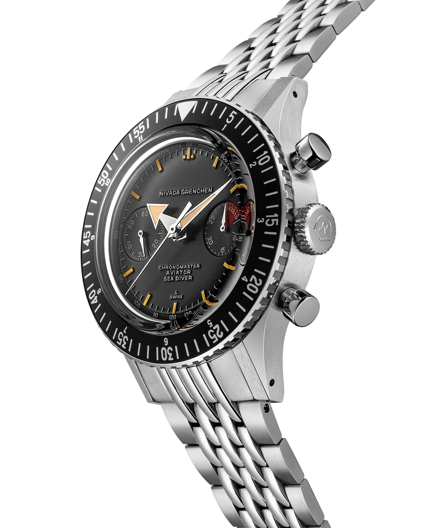 Relógio Nivada Grenchen CHRONOMASTER BROAD ARROW 41MM 85041M04