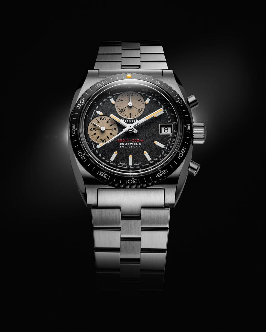 Relógio Nivada Grenchen AUTOCHRON YELLOW 38MM 77001A45