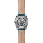 Carregue a imagem no visualizador da Galeria, Relógio Circula Steel sports watch Facet Petrol - Suede Strap FS-SV-PP