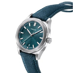 Carregue a imagem no visualizador da Galeria, Relógio Circula Steel sports watch Facet Petrol - Suede Strap FS-SV-PP