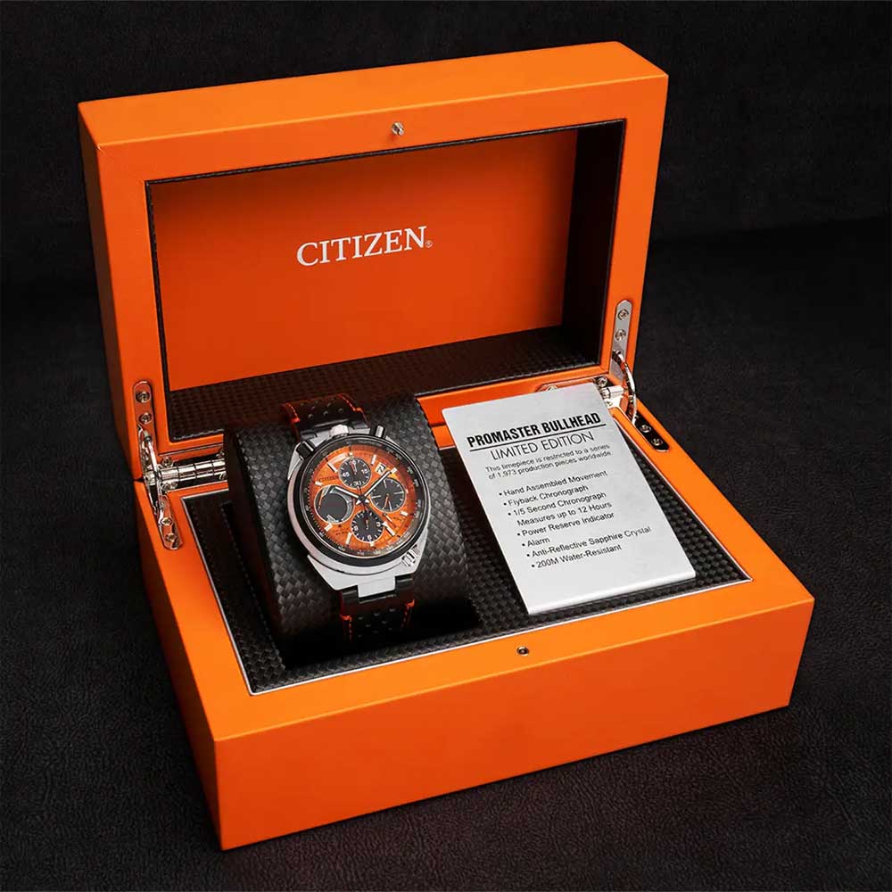 Relógio Citizen Promaster Bullhead Racing Chronograph AV0074-05X Limited Edition