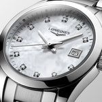 Carregue a imagem no visualizador da Galeria, Relógio Feminino LONGINES CONQUEST CLASSIC L2.286.4.87.6 Quartzo 29.50mm
