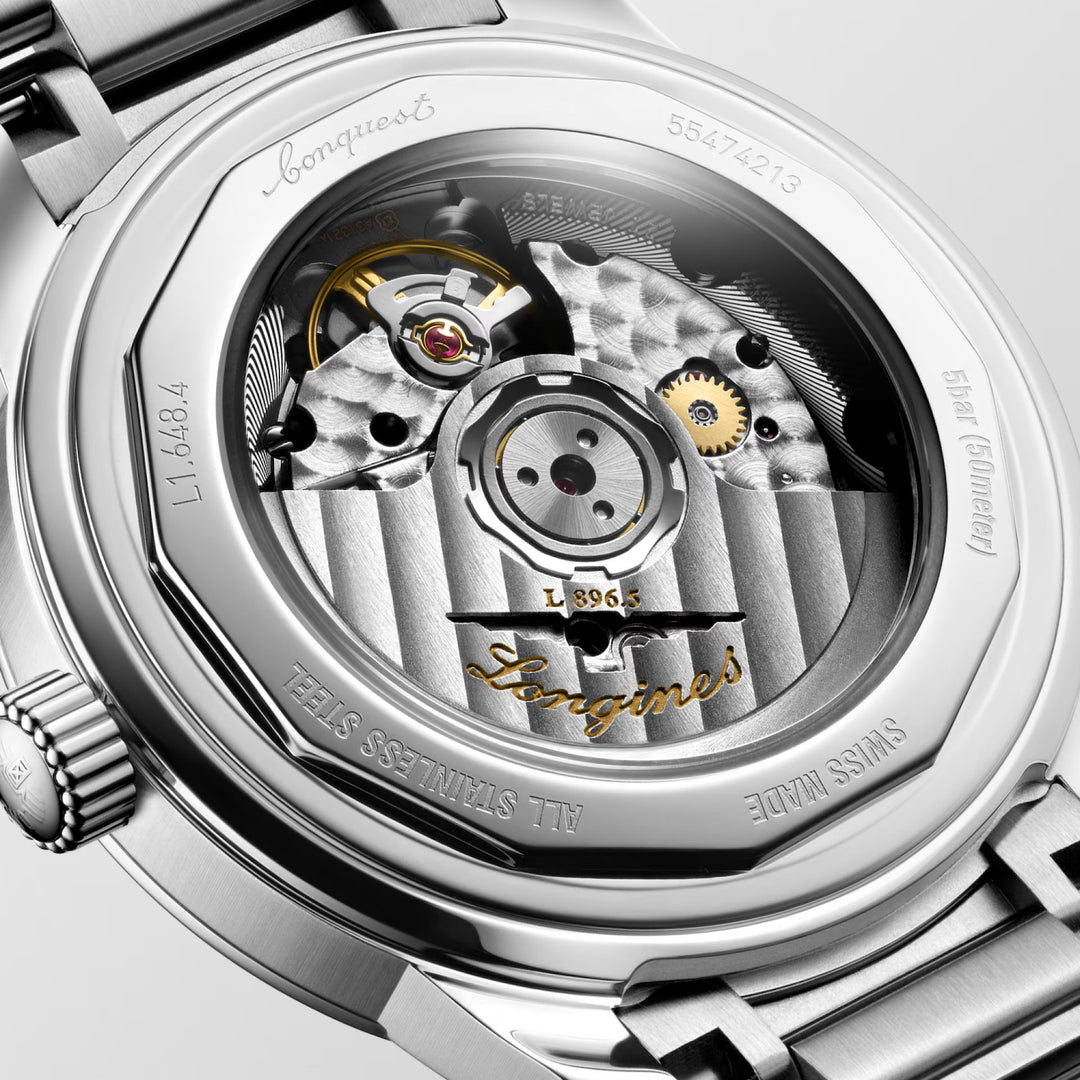 Relógio Longines L1.648.4.92.6 CONQUEST HERITAGE CENTRAL POWER RESERVE Automático 38mm