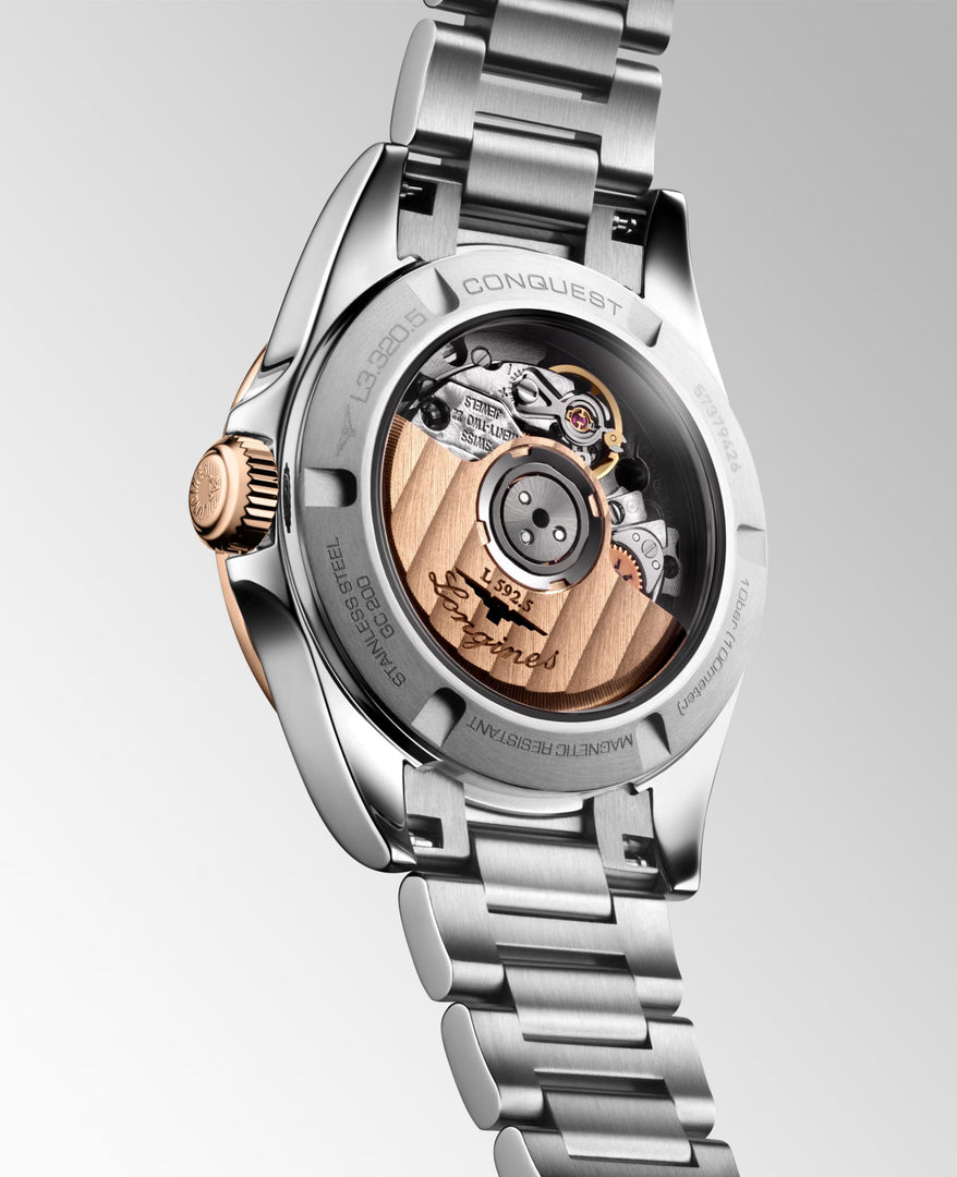 Relógio Feminino Longines CONQUEST L3.320.5.92.6 Automático 30mm
