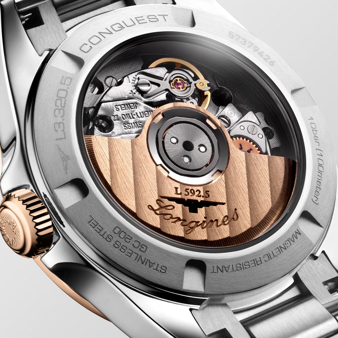 Relógio Feminino Longines CONQUEST L3.320.5.92.6 Automático 30mm