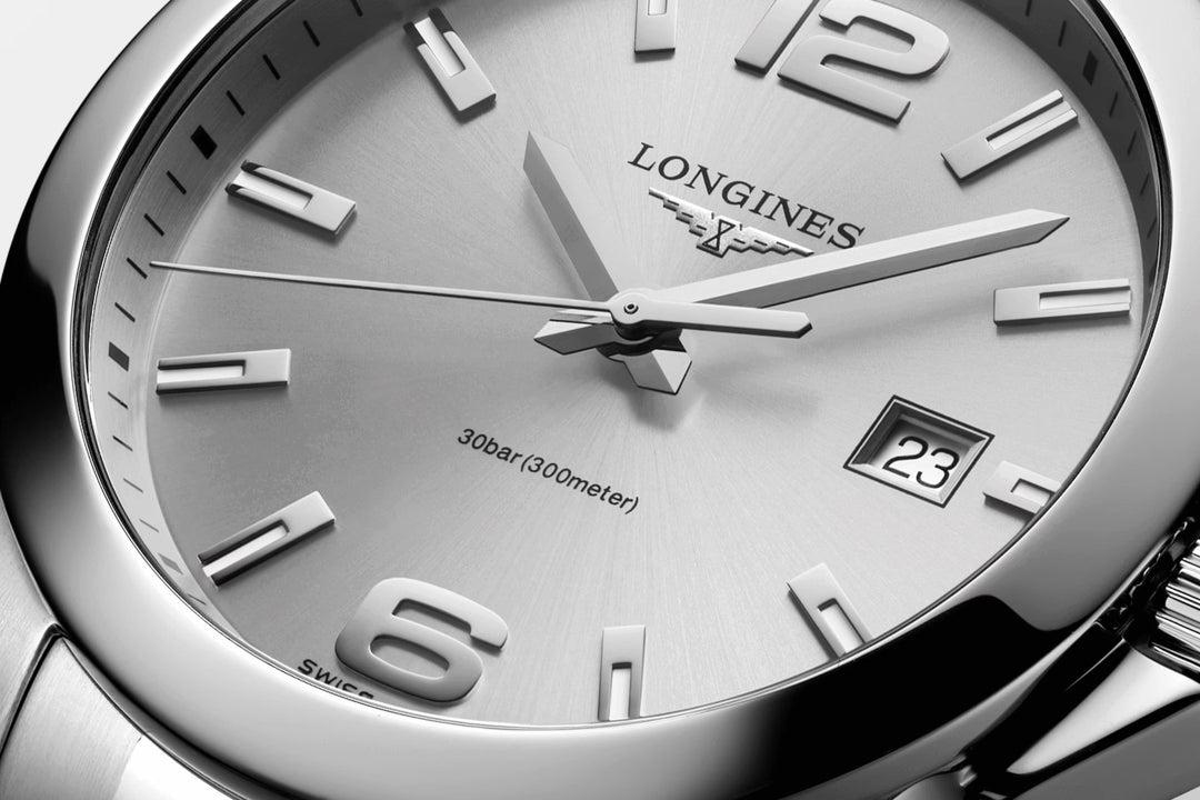 Relógio Longines Conquest L37594766 - Quartzo - 41mm - Pendulum Relojoaria