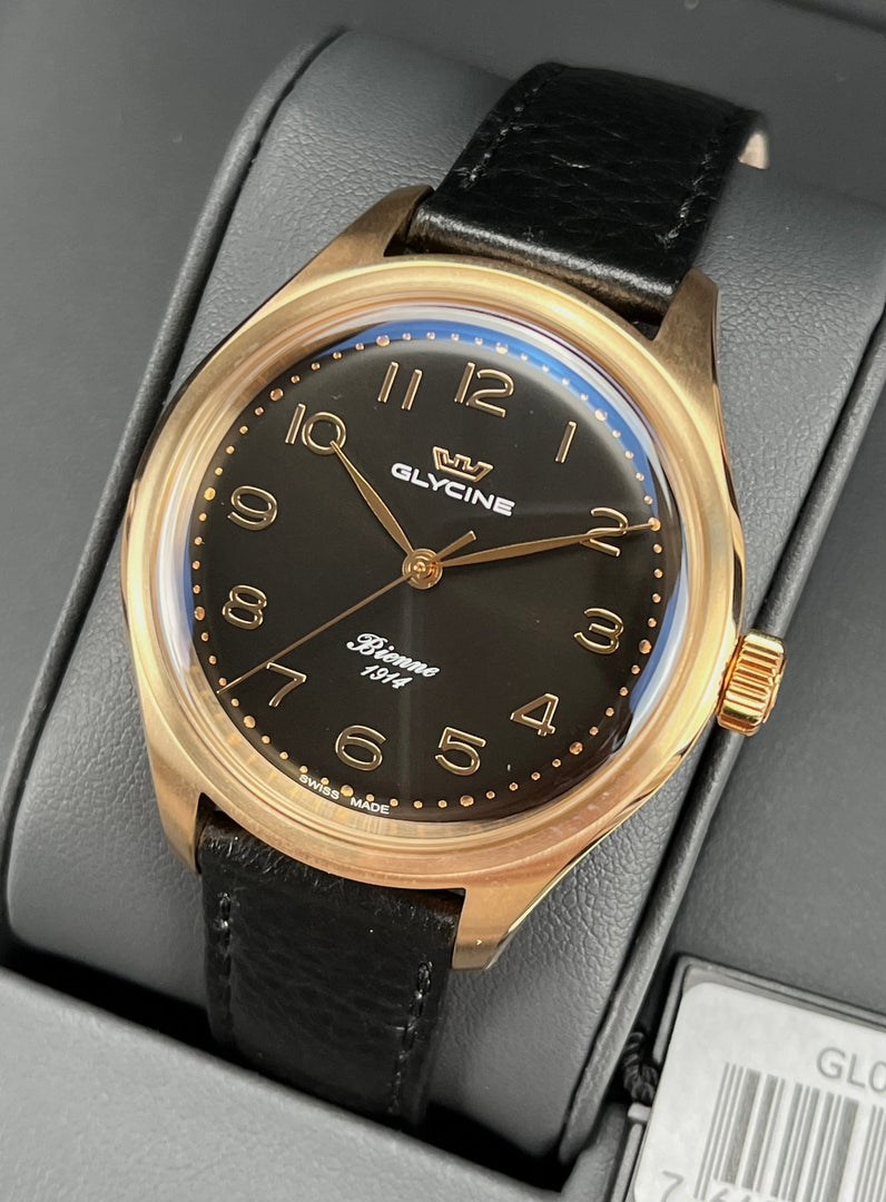Relógio Glycine BIENNE 1914 GL0335 - Automático 39mm - Unissex