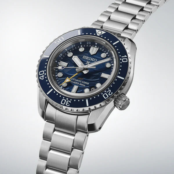 Relógio Seiko SPB509 Prospex Sea 1968 Heritage 60th Anniversary GMT Limited Edition