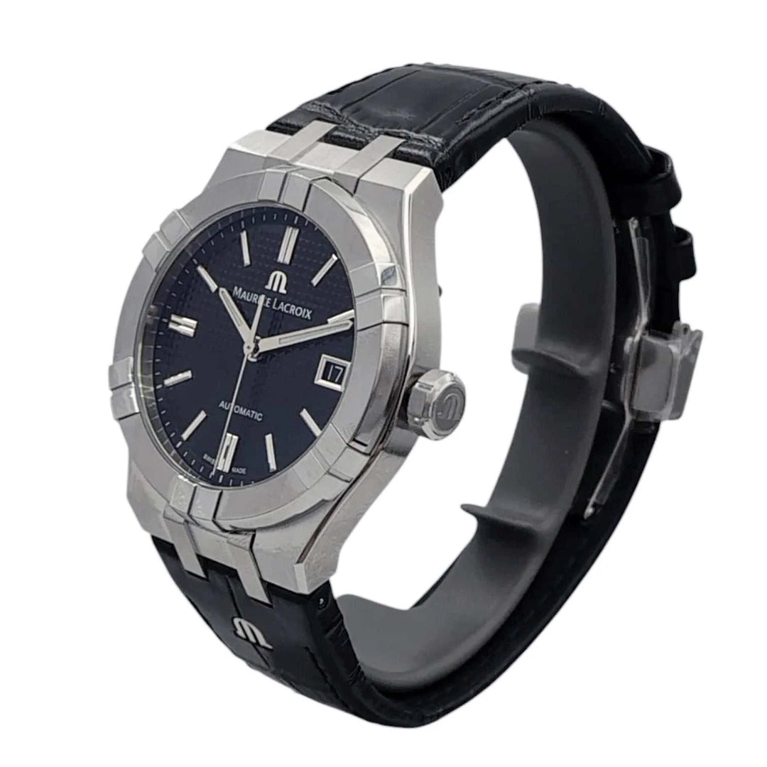 Relógio Maurice Lacroix AIKON AUTOMÁTICO DATE 39MM AI6007-SS001-330-1