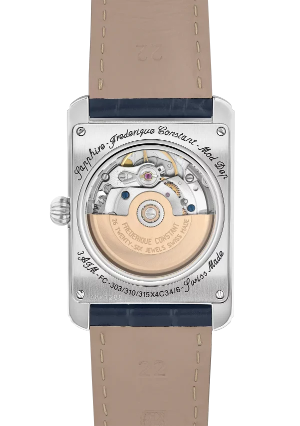 Relógio Frederique Constant CLASSICS CARREE HEART BEAT AUTOMATIC FC-311N4C6