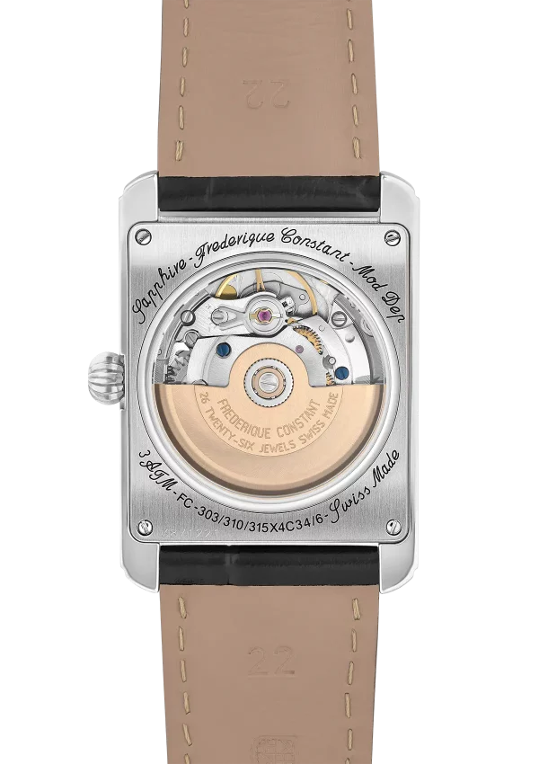 Relógio Frederique Constant CLASSICS CARREE HEART BEAT AUTOMATIC FC-311S4C6